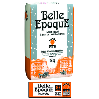 ENDUIT BELLE EPOQUE 25Kg Grain Fin Rouge Estelle Ref. 6